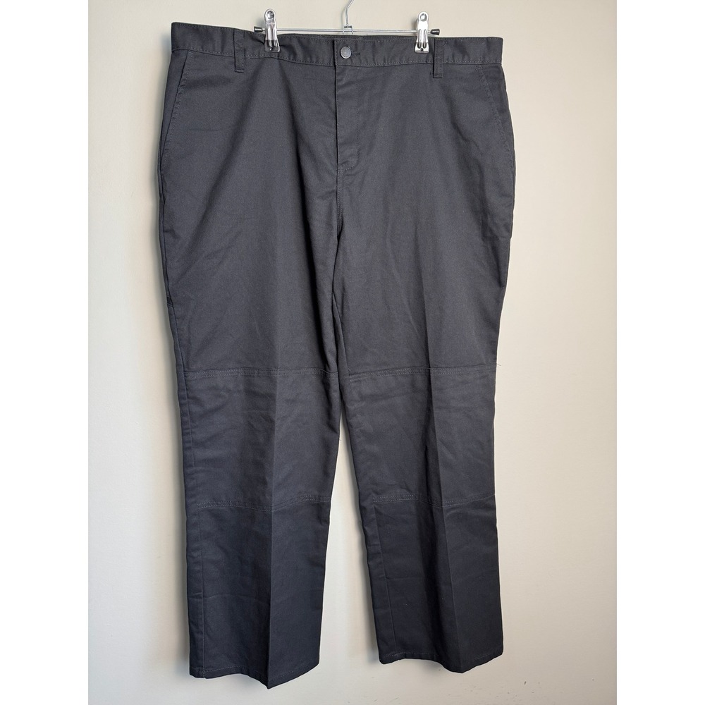 Dickies Mens Black Double Knee Work Pants 40x30 Skater Streetwear Utility